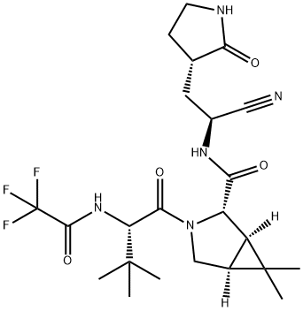 2628280-40-8 3-氮雜雙環[3.1.0]己烷-2-甲酰胺，  N-[(1S)-1-cyano-2-[(3S)-2-oxo-3-pyrrolidinyl]ethyl]-3-[(2S)-3,3-二甲基-1-oxo-2-[(  2,2,2-三氟乙酰基)氨基]丁基]-6,6-二甲基-, (1R,2S,5S)-