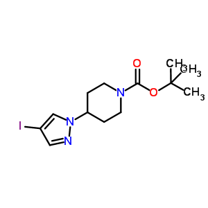 877399-73-0 叔丁基4-(4-碘吡唑-  1-基)哌啶-1-羧酸鹽