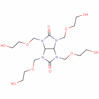 67846-63-3 tetrahydro-1,3,4,6- 四[(2-羥基乙氧基)甲基]咪唑并[4,5-d]咪唑-2,5(1H,3H)-二酮
