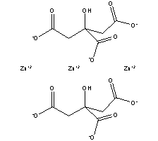 546-46-3 二檸檬酸三鋅