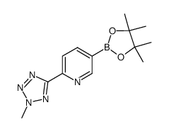 1056039-83-8 2-(2-Methyl-2H-tetrazol-5-yl  )-5-(4,4,5,5-四甲基-1,3,2-二氧硼雜環戊烷-2-基)吡啶